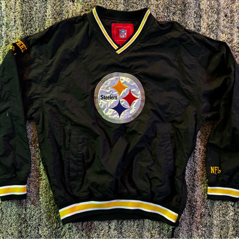 Vintage NFL Pittsburgh Steelers Windbreaker 2000s